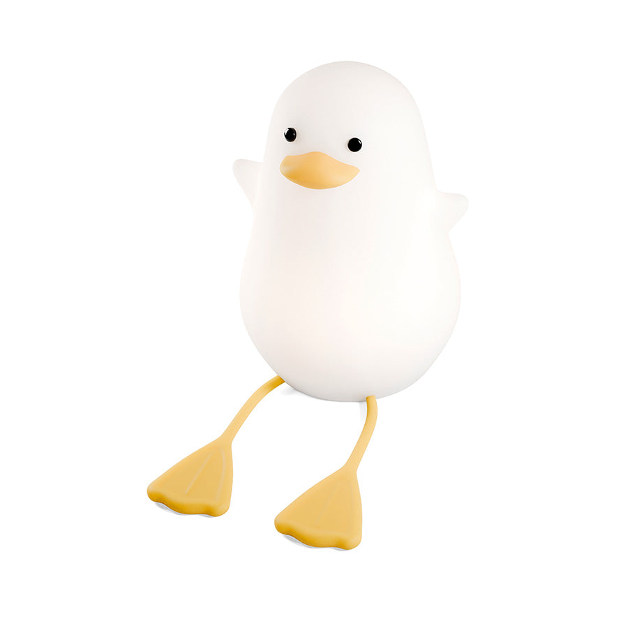 Detská nočná lampa silikónová - Kačička Lumi Lulaby