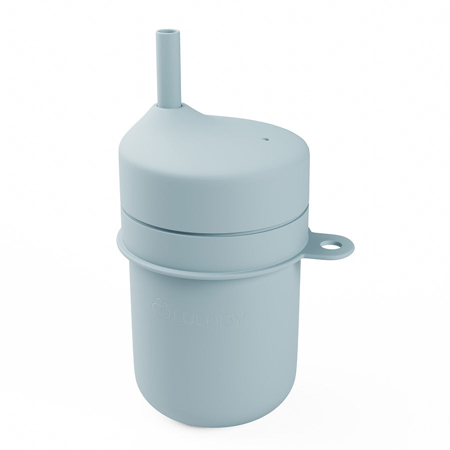 Silikónový pohárik so slamkou | Rôzne farby