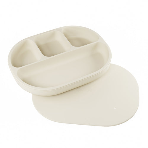 Silikónový tanier s prísavkou 4-dielny | 6 farieb