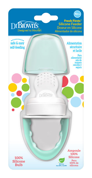 Cumeľ na kŕmenie FreshFirsts 4m+ tyrkysový