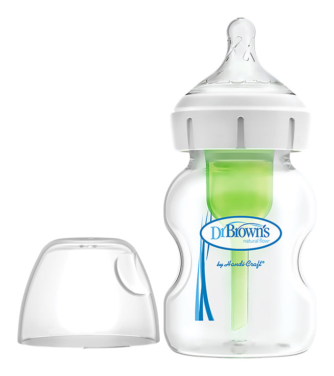 Fľaša antikolik Options+ široké hrdlo 150ml plast