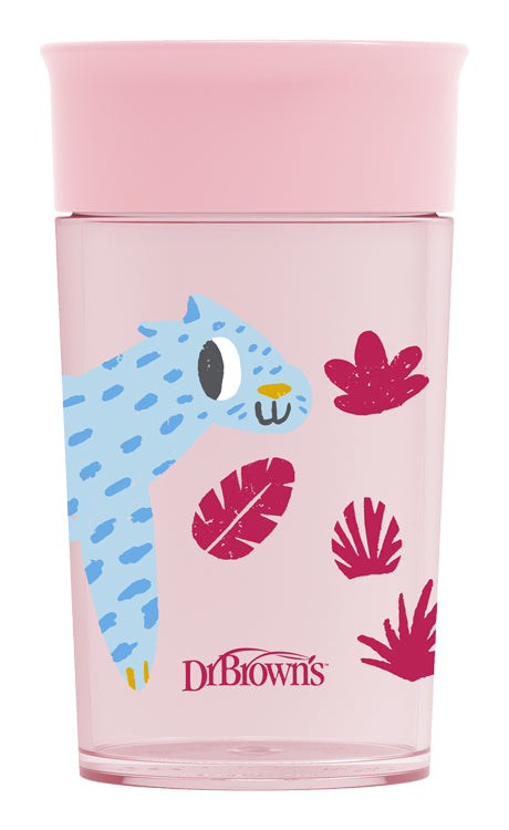 Hrnček Cheers360 9m+ 300ml ružový