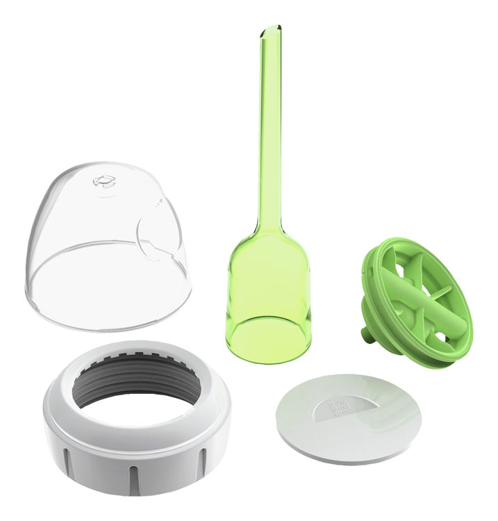 Ventilový systém + rezervoár na fľaše Option+ široké hrdlo 270ml 2ks