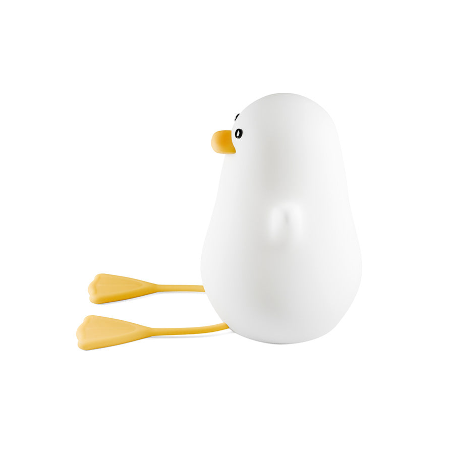 Detská nočná lampa silikónová - Kačička Lumi Lulaby