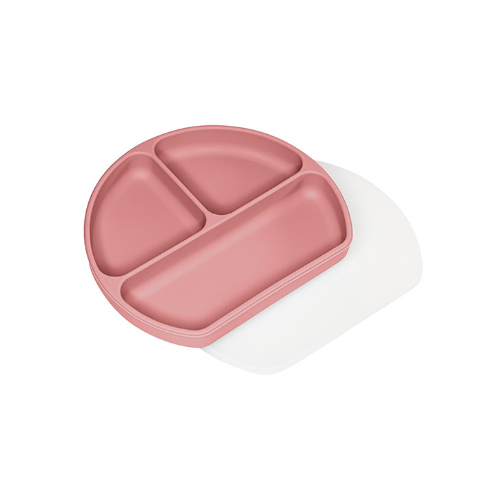 Silikónový tanier s vekom 3-dielny | 4 farby