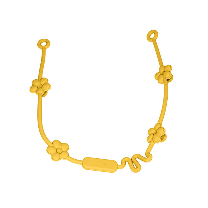 Silikónová retiazka Kvietky | Rôzne farby