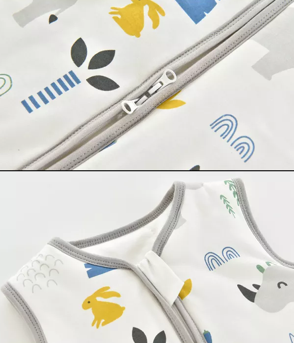 Celoročný detský spací vak Modrý jura 2,5 TOG